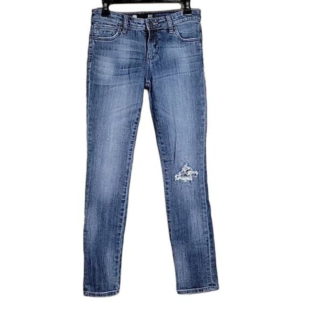 Kut From the Kloth Catherine Boyfriend Jeans Sz 0